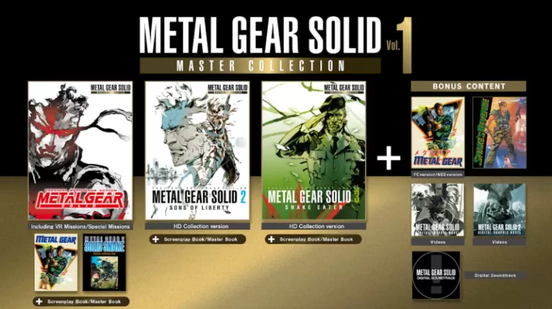 switch游戏《合金装备 大师合集 卷1 Metal Gear Solid Master Collection: Volume 1》中文版下载 v1.5.0补丁+DLC-switch游戏下载社区
