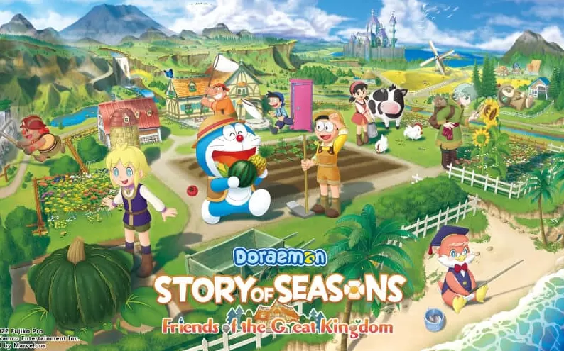 switch游戏《哆啦A梦 牧场物语：大自然王国与大家的家 DORAEMON STORY OF SEASONS Friends of the Great Kingdom》中文版下载 v1.3.0补丁+-switch游戏下载社区