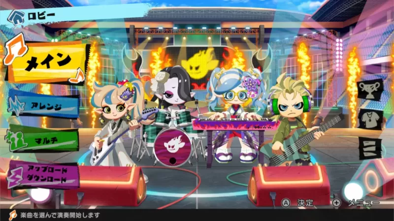 switch游戏《乐队之星  Gekiso BAND STAR》日文日版xci下载 1.0.2-switch游戏下载社区