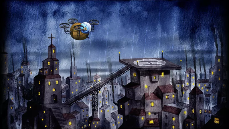 [5.05] 《雨城 Rain City》 港版 中文配音 1.01整合版-switch游戏下载社区