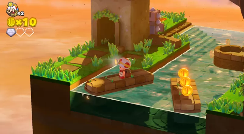 [前进！奇诺比奥队长].Captain Toad Treasure 美版+1.4.2补丁+2DLC-switch游戏下载社区
