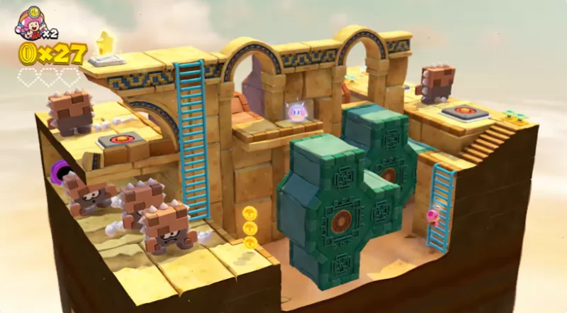 [前进！奇诺比奥队长].Captain Toad Treasure 美版+1.4.2补丁+2DLC-switch游戏下载社区