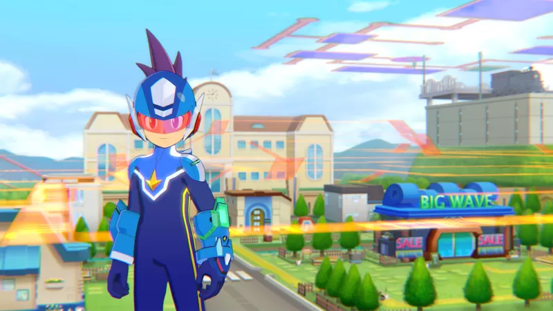 [流星洛克人 完美合集].Mega Man Star Force 美版中文+1.0.2补丁-switch游戏下载社区