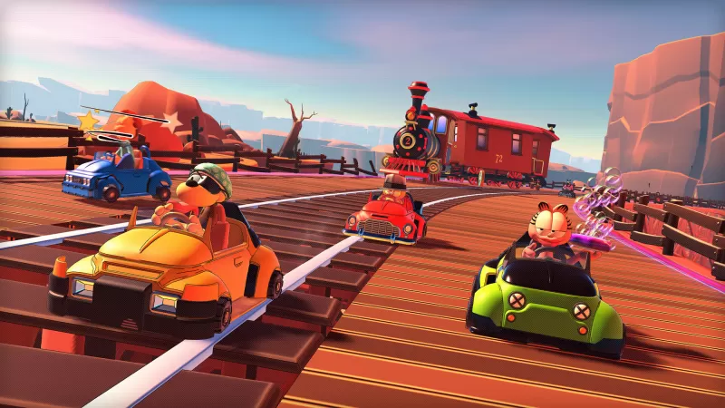  [加菲猫卡丁车 2 漂移无极限].Garfield Kart 2 美版中文+1.1.0补丁-switch游戏下载社区