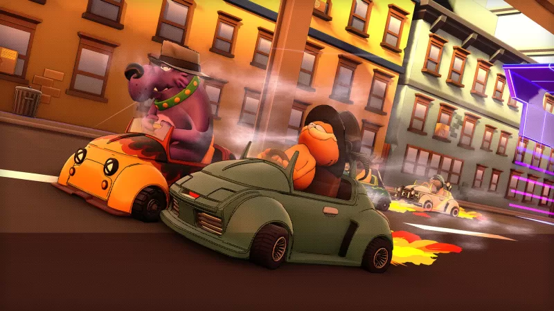  [加菲猫卡丁车 2 漂移无极限].Garfield Kart 2 美版中文+1.1.0补丁-switch游戏下载社区