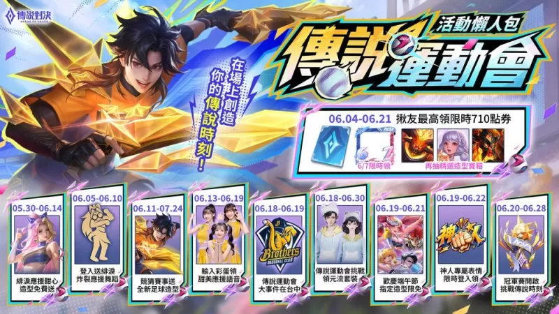 《Garena 传说对决》携手中信兄弟推出联名主题日 联名造型与啦啦队快捷语音限时登场-switch游戏下载社区 《Garena 传说对决》携手中信兄弟推出联名主题日 联名造型与啦啦队快捷语音限时登场-switch游戏下载社区