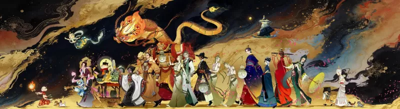 水墨风休闲新作《千里山河录》免费试玩 Demo 上线 使用「景灵」的奇妙能力打造景致-switch游戏下载社区